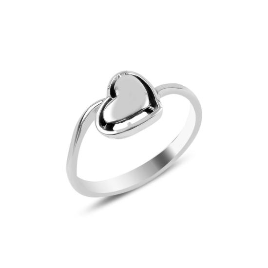 Wholesale Heart Stoneless Ring