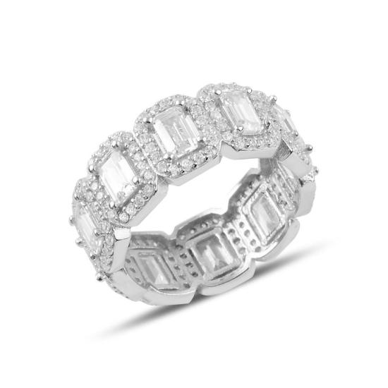 Wholesale Eternity Baguette CZ Ring