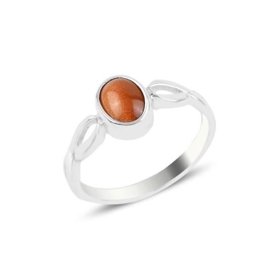 Wholesale Goldstone Solitaire Ring