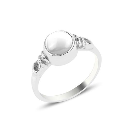 Wholesale White Cat’s Eye Solitaire Ring