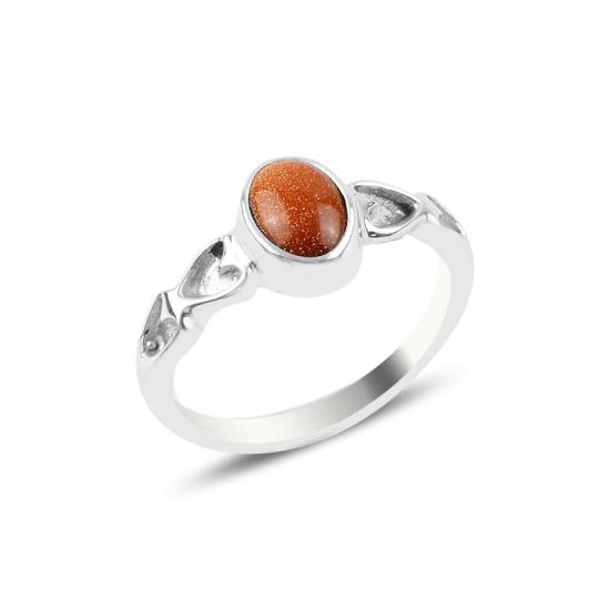 Wholesale Goldstone Solitaire Ring