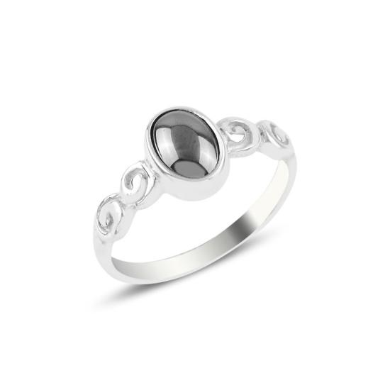 Wholesale Hematite Solitaire Ring