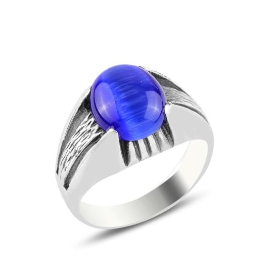 Wholesale Blue Cat’s Eye Ring