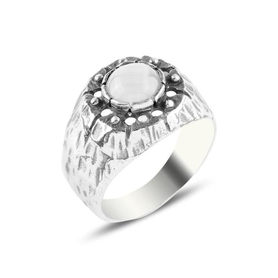 Wholesale White Cat’s Eye Ring