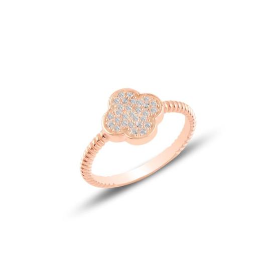 Wholesale Quatrefoil CZ Ring