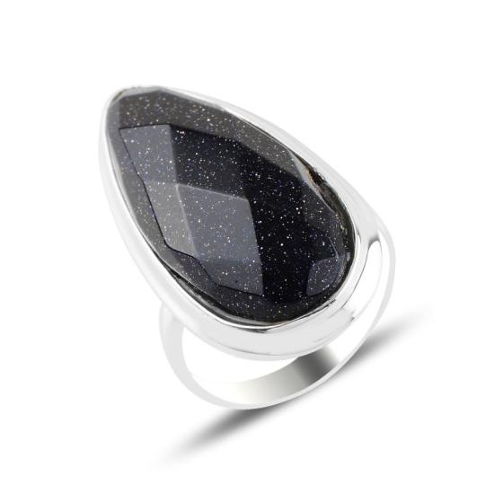 Wholesale Blue Goldstone Ring