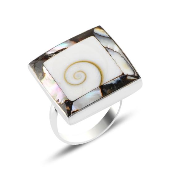 Wholesale Mother of Pearl Adjustable Ring