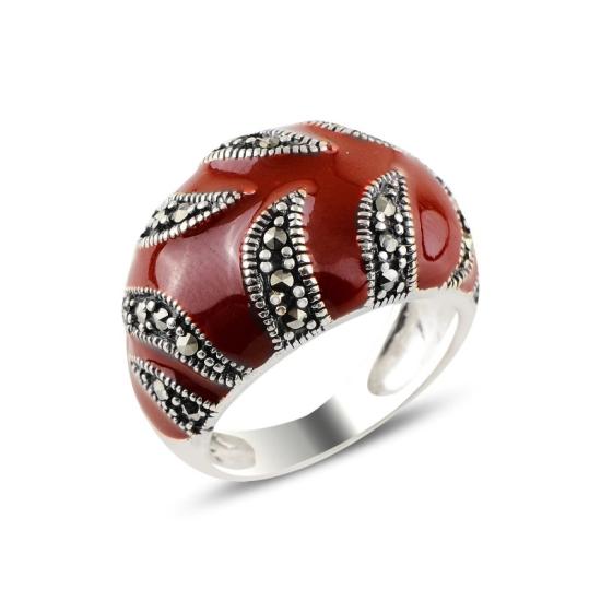 Wholesale Marcasite & Enamel Ring