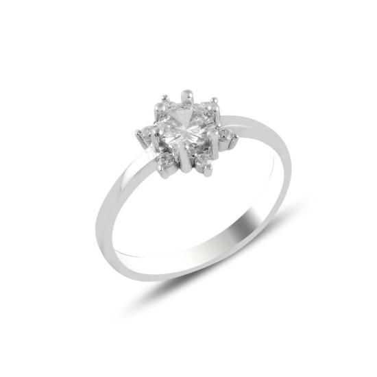 Wholesale Flower CZ Ring