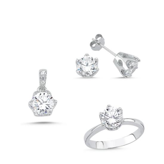 Wholesale CZ Solitaire Set