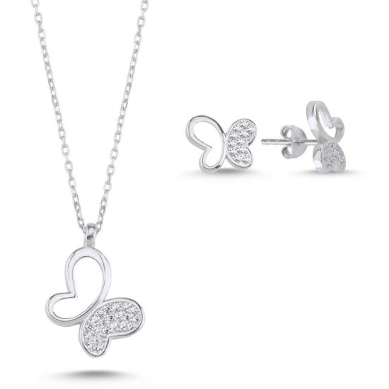 Wolesale Butterfly CZ Set