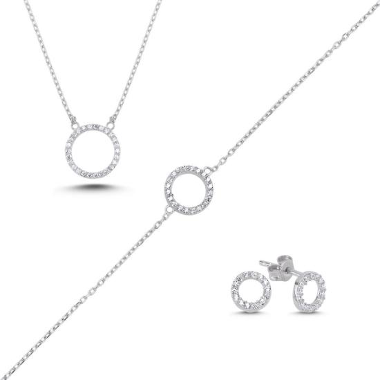 Wolesale Circle CZ Set