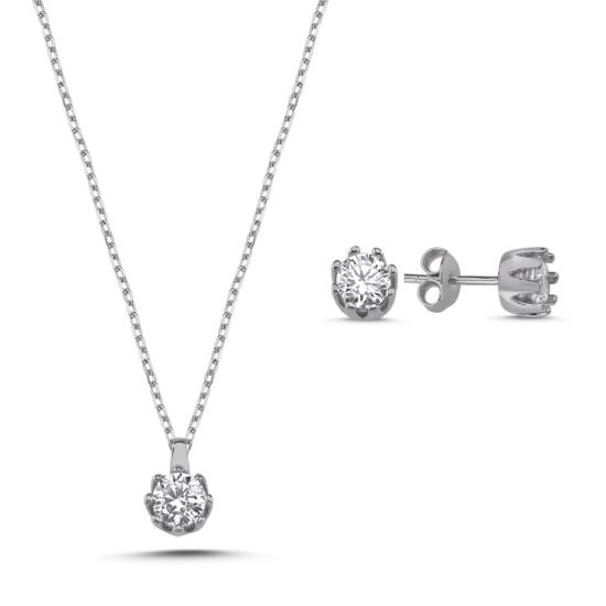 Wolesale Solitaire 5mm CZ Set