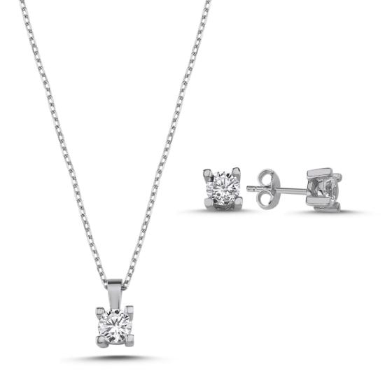 Wolesale Solitaire 5mm CZ Set