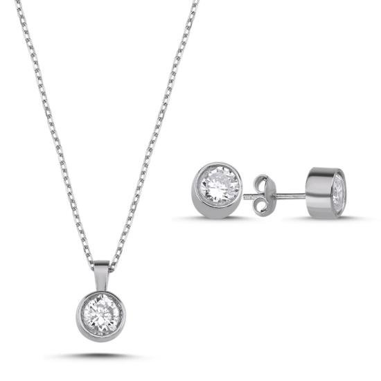 Wolesale Solitaire 6mm CZ Set