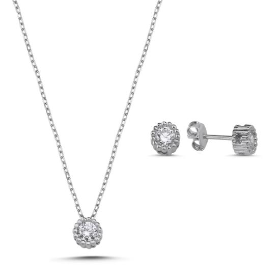 Wolesale Solitaire 4mm CZ Set