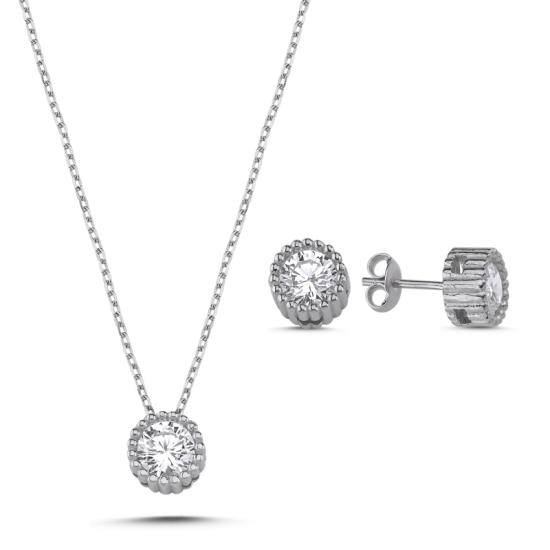 Wolesale Solitaire 6mm CZ Set