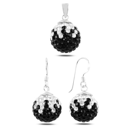 Wolesale Dangle Ball Crystal Set