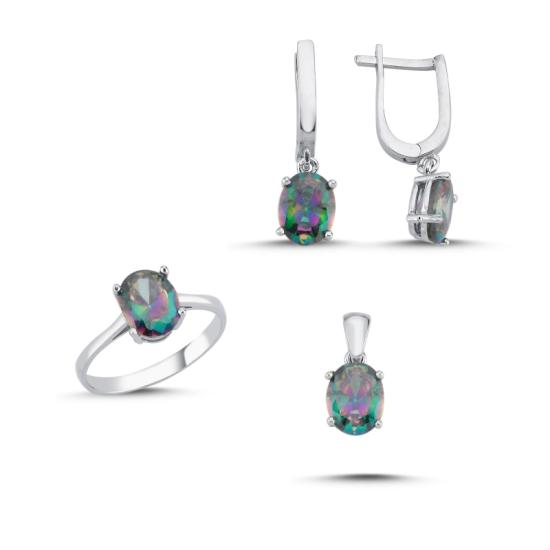 Wolesale Mystic Topaz CZ Set