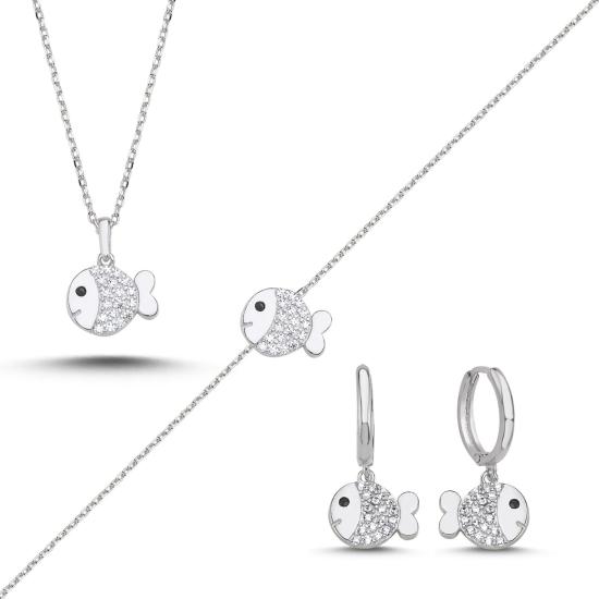 Wholesale Fish CZ Set