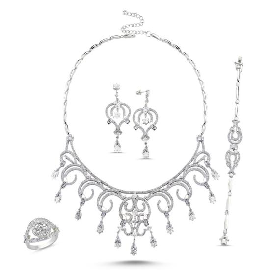 Wholesale CZ Bridal Set