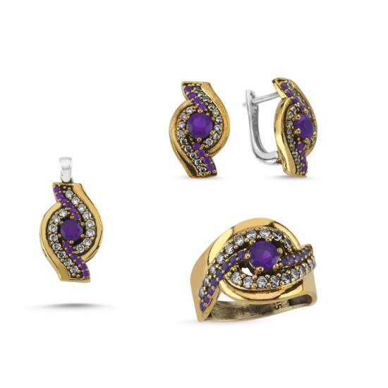 Wholesale Ottoman Style CZ Set