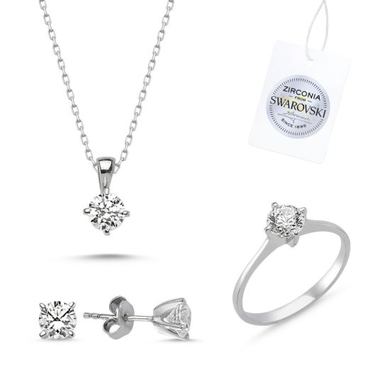 Wolesale Swarovski Zirconia Solitaire Set