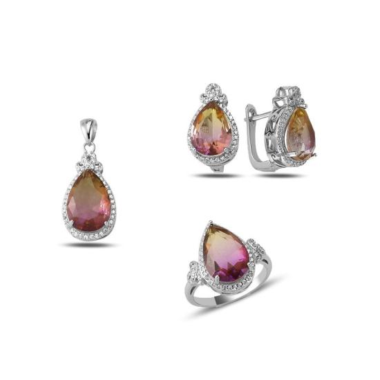 Wolesale Ametrine Cz Set