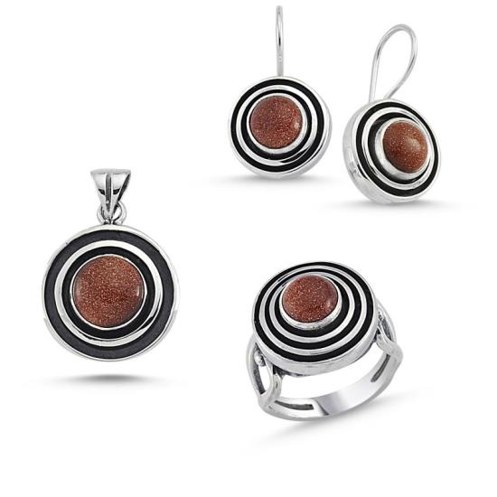 Wolesale Goldstone Handmade Set