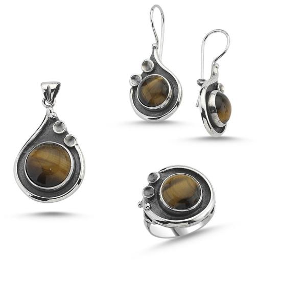 Wolesale Tiger’s Eye Handmade Set