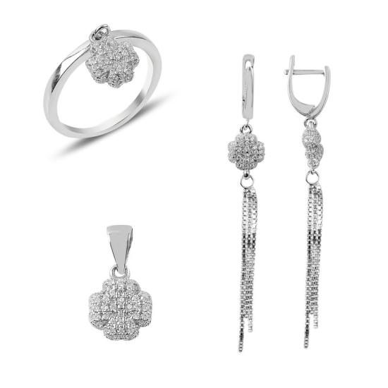 Wolesale CZ Dangle Set