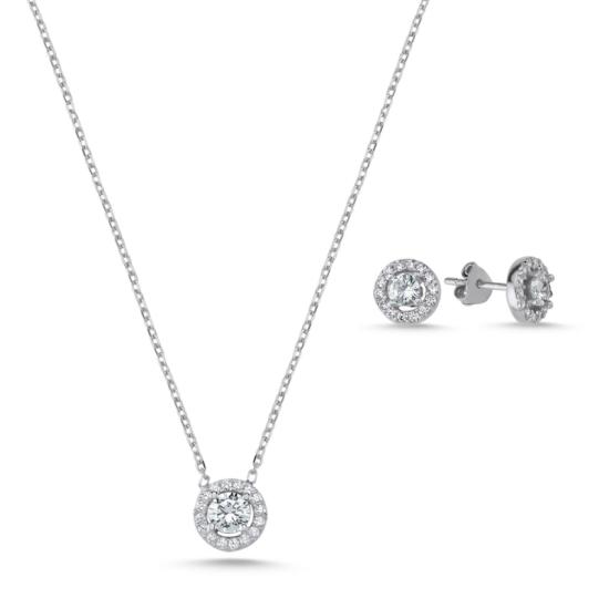 Wolesale Halo Solitaire CZ Set