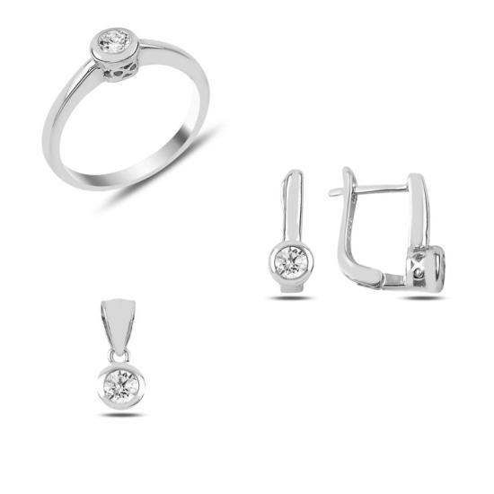 Wolesale CZ Solitaire Set