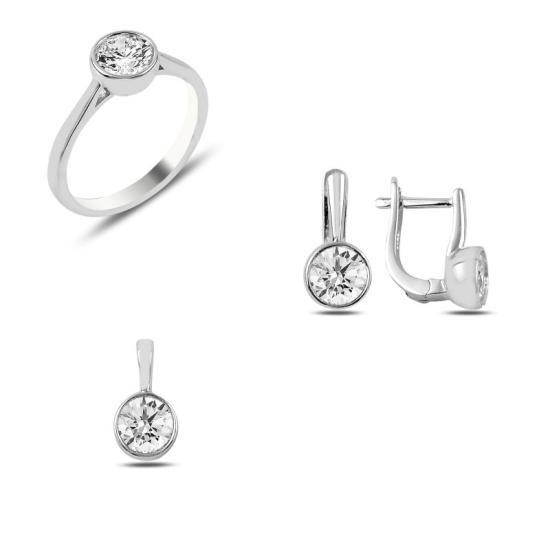 Wolesale CZ Solitaire Set