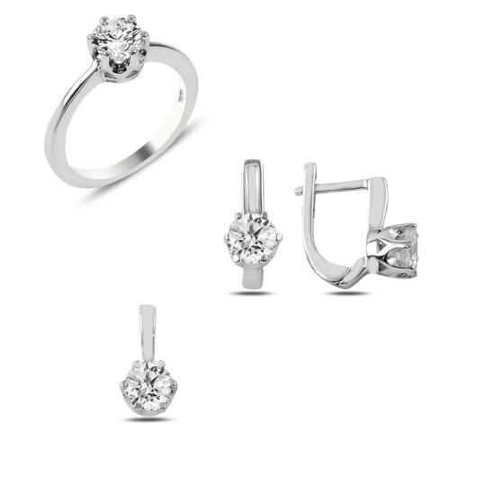 Wolesale CZ Solitaire Set