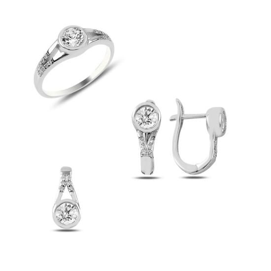 Wolesale CZ Solitaire Set