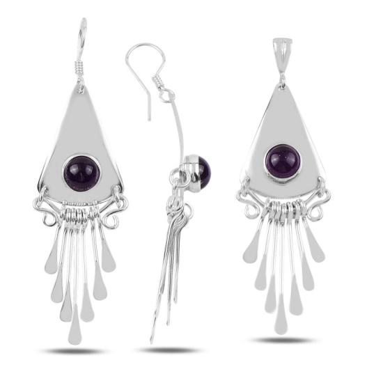 Wolesale Amethyst Handmade Set