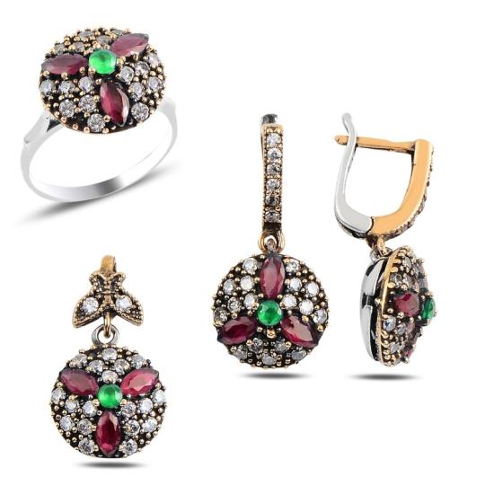 Wholesale CZ Ottoman Style Set