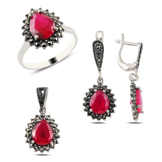 Wolesale CZ & Marcasite Set