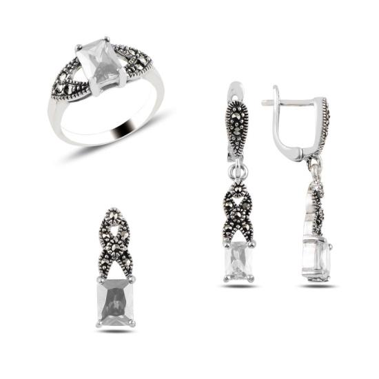 Wolesale CZ & Marcasite Set