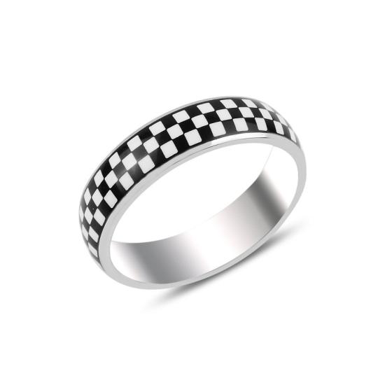 Toptan Enamel Band Ring