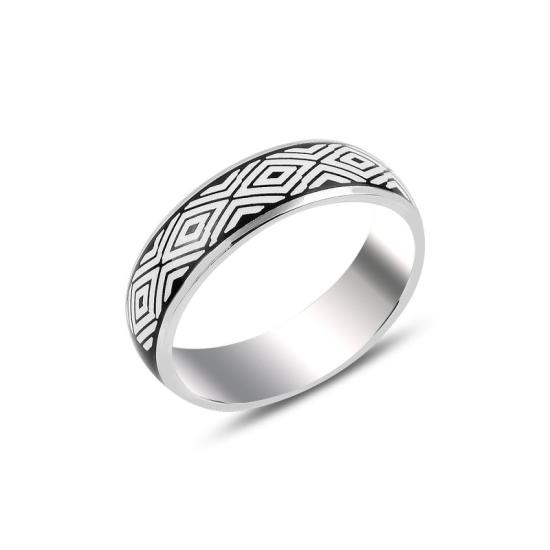 Toptan Enamel Band Ring