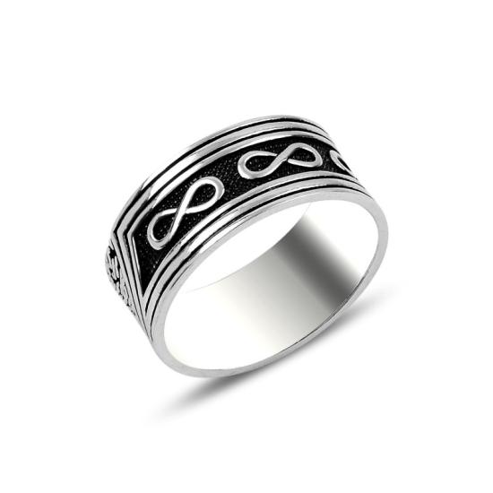 Wholesale Infinity & Fingerprint Pattern Band Ring